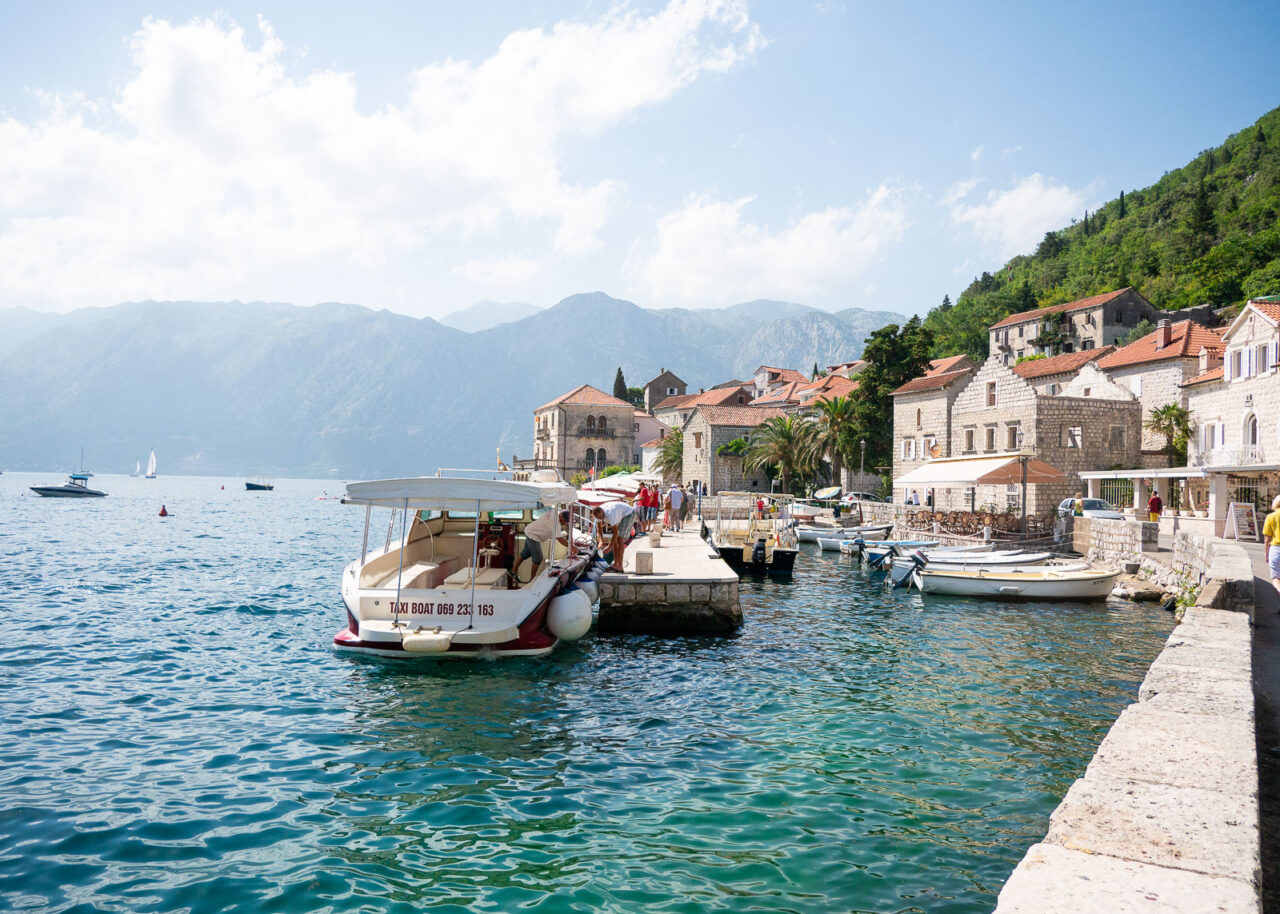 perast-kotor-bay-1280x914-1 Perast waterfront in Kotor Bay, Montenegro